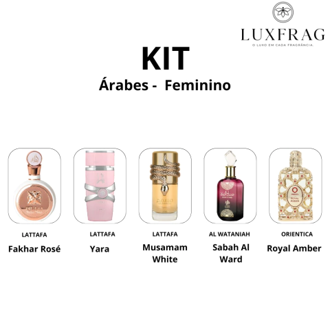 Kit Árabes - Feminino