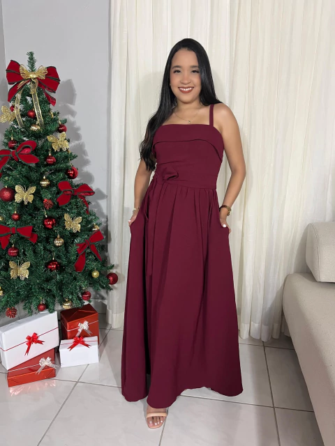 Vestido Celeste