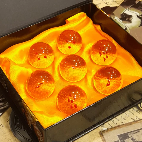 Set x7 Esferas del dragon 4,5cm de diametro