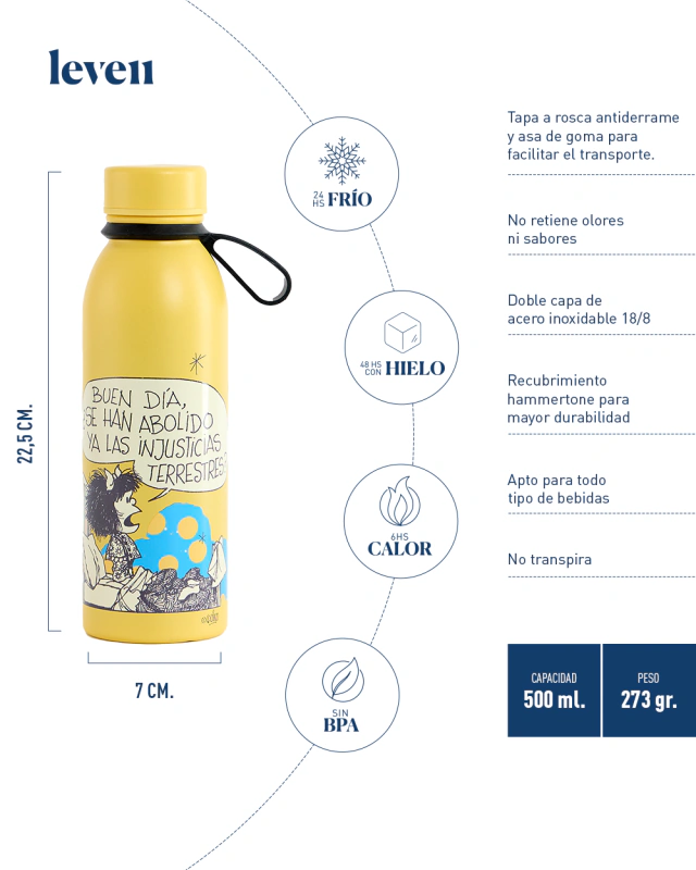 Botella Every day | 500 ml - Leven
