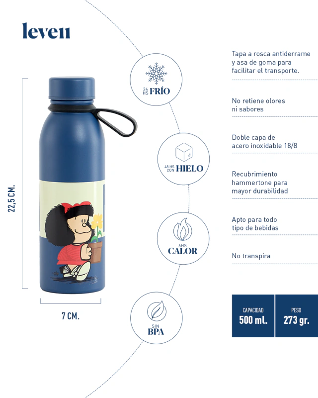 Botella Every day | 500 ml - Leven