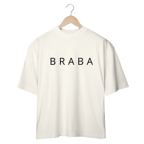Camiseta Oversized BRABA