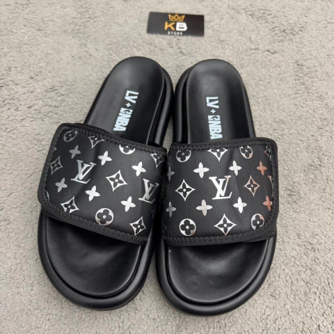 CHINELO SLIDE LV "Miami/Preto" - comprar online