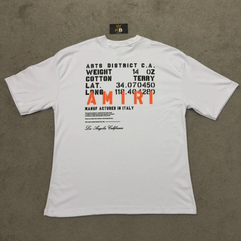 OVERSIZED AM1R1 "Branco/laranja" - comprar online