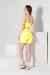 TOP VICKY AMARELO MANTEIGA - comprar online