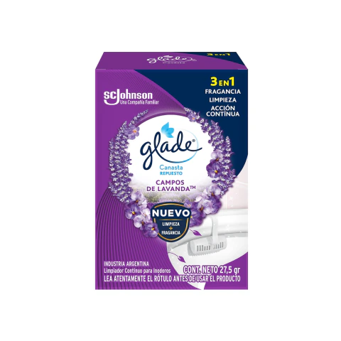 GLADE CANASTA FULL. x27.5g LAV