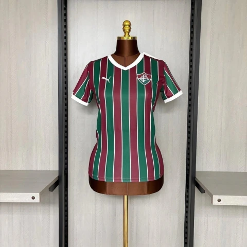 Camisa Fluzão I Home 26/27 - Torcedor Feminina - Tricolor