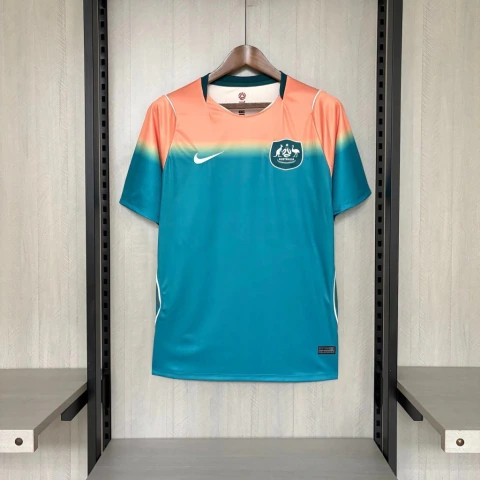 Camisa Seleção Australia II Away Copa do Mundo 2026 - Torcedor Masculina - Verde