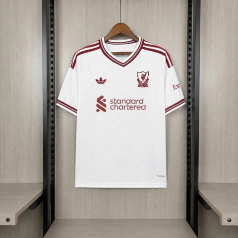 Camisa Liverpool II Away 26/27 - Torcedor Masculina - Branca
