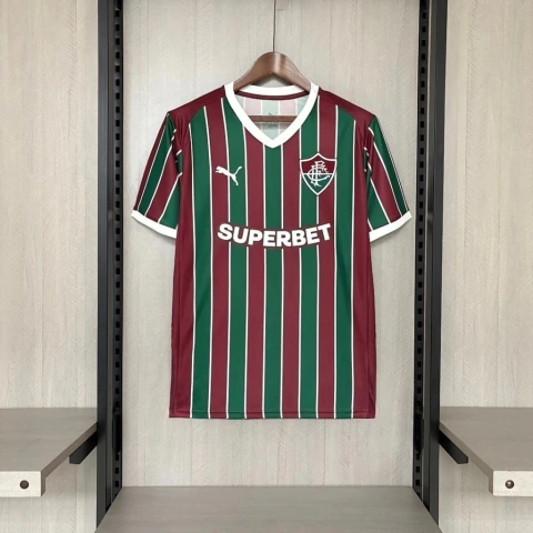 Camisa Fluzão I Home 26/27 Torcedor Masculina - Tricolor