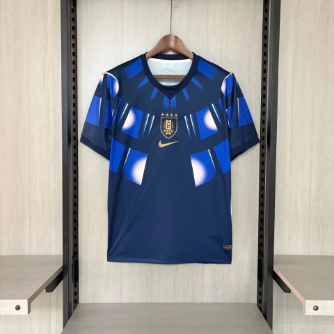 Camisa Seleção Uruguai Away II Copa do Mundo 2026 - Torcedor Masculino - Azul (Pronta Entrega)