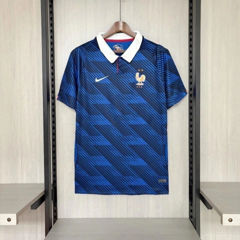 Camisa Seleção França I Home 26/27 Copa do Mundo - Torcedor Masculina - Azul (Pronta Entrega)