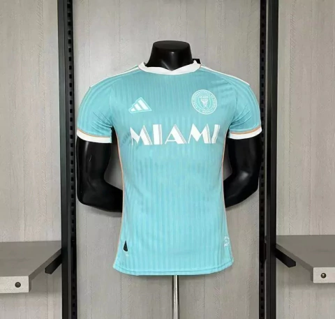 Camisa Inter Miami III 24/25 - Jogador Masculina - Azul