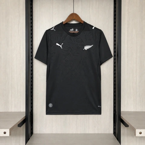 Camisa Seleção Nova Zelândia II Away Copa do Mundo 2026 - Torcedor Masculina - Preta