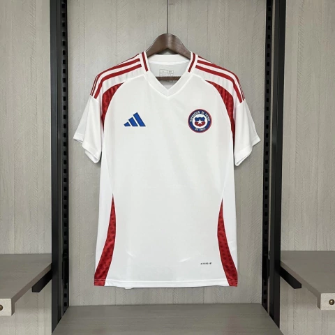 Camisa Seleção Chile II 24/25 - Torcedor Masculina - Branca