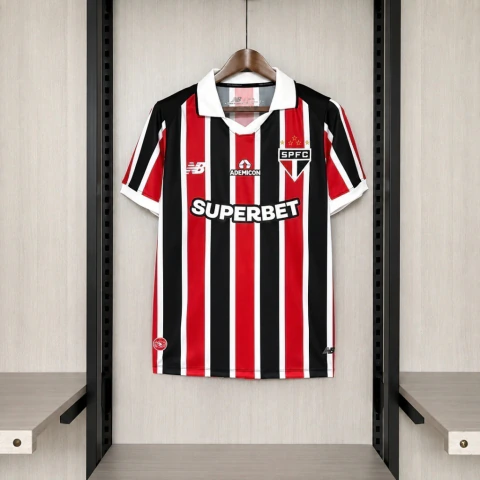 Camisa Tricolor Paulista II Away 26/27 - Torcedor Masculina - Tricolor