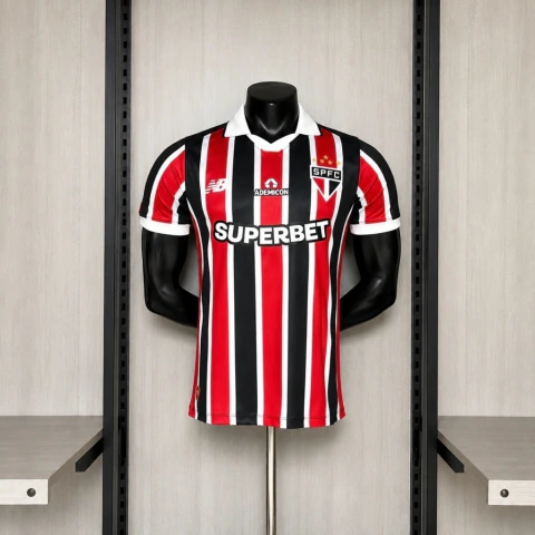 Camisa Tricolor Paulista Away 26/27 - Jogador Masculina - Tricolor (Pronta Entrega)