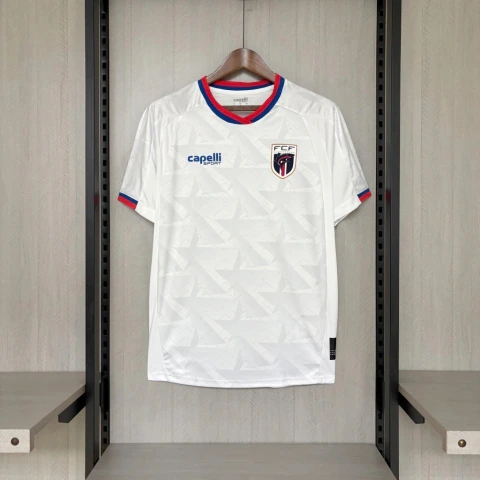 Camisa Seleção Cabo Verde II Away Copa do Mundo 2026 - Torcedor Masculina - Branca