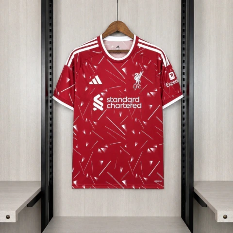 Camisa Liverpool I Home 26/27 - Torcedor Masculina - Vermelha
