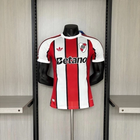 Camisa River Plate II 26/27 - Jogador Masculina - Vermelha e Branca