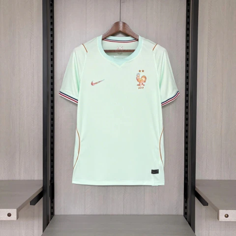 Camisa Seleção da França II Away 26/27 Copa do Mundo - Torcedor Masculina - Verde