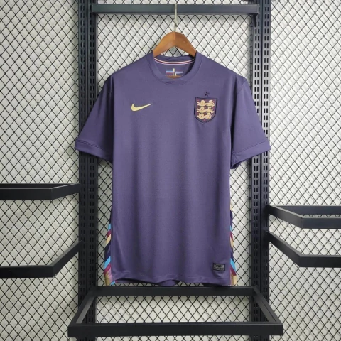 Camisa Seleção da Inglaterra II 24/25 - Torcedor Masculina - Roxa
