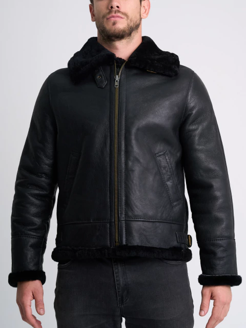 BOMBER OVEJA BLACK - comprar online