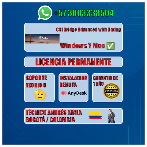 CSI Bridge Advanced With Rating Premium - comprar en línea