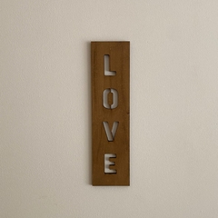 Placa Love na internet