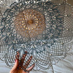 Mandala Renda Verde na internet