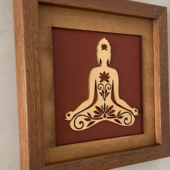 Quadro Buda - Vermelho na internet