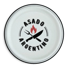 Plato Playo Asado Argentino 26 cm Oxford Especialidades