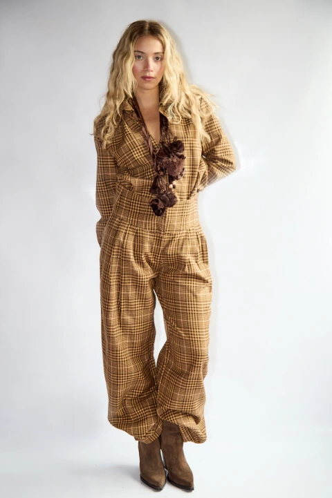 CAMISA VIVIENNE OCRE