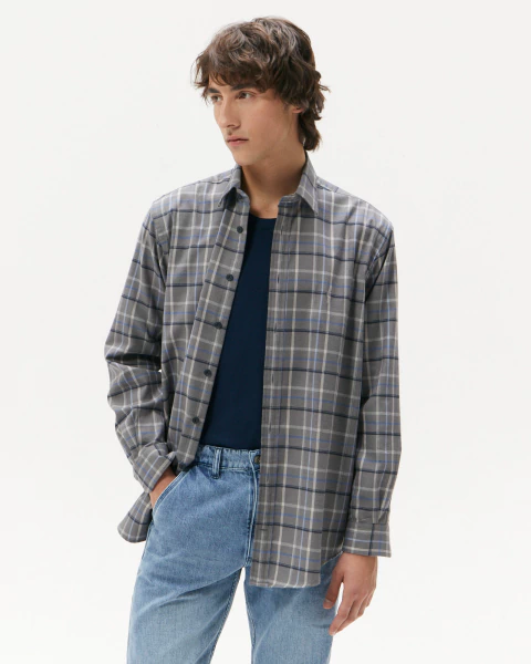 Camisa Parera CC Sarga Cuadros Pima - CARDON | Tienda Online