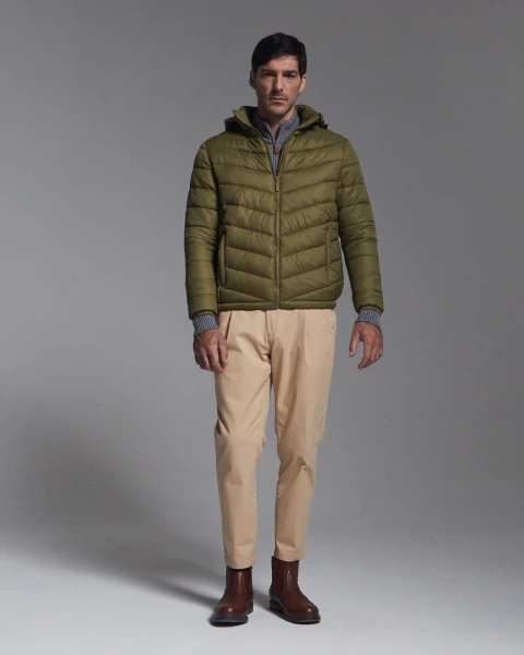 Campera Gaspar Simil Pluma - comprar online