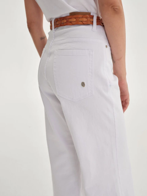 Pantalón Dorothea Color Corte Ancho - CARDON | Tienda Online