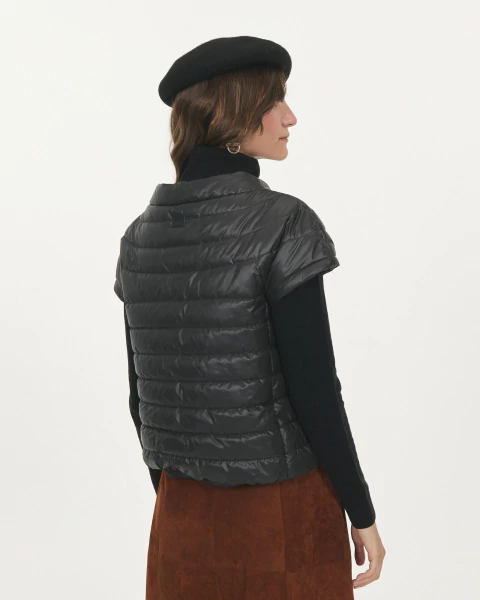 Chaleco Ines Simil Pluma - tienda online