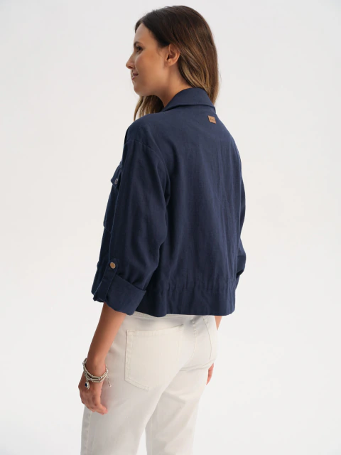 Imagen de Chaqueta Lavanda Ramio