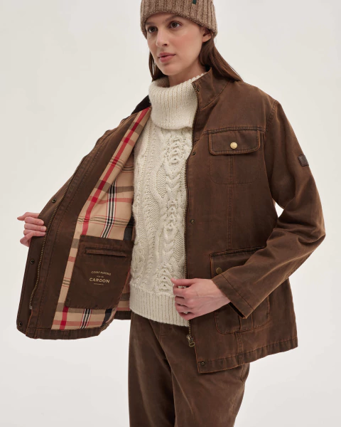 Campera Isabel Simil Encerado - tienda online
