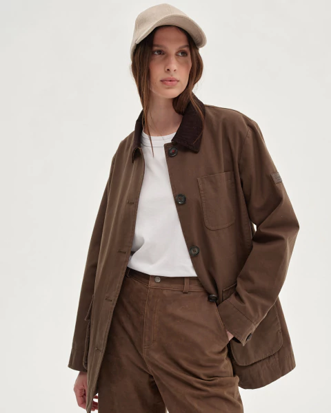 Campera Marina Canvas Lavada - comprar online