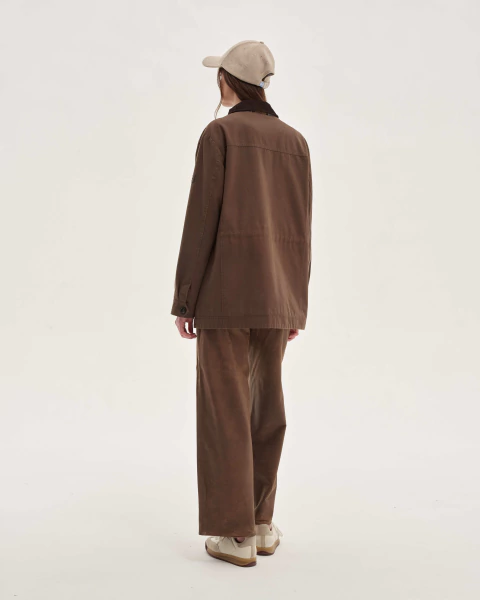 Campera Marina Canvas Lavada - CARDON | Tienda Online
