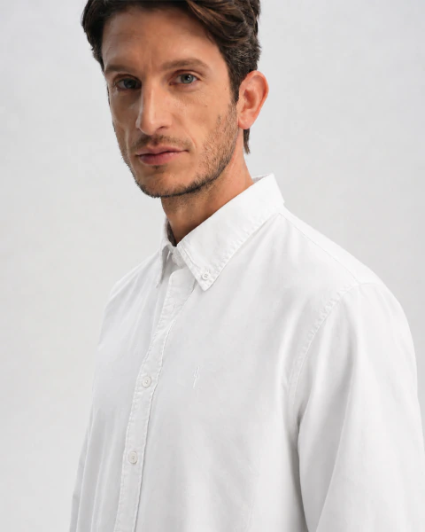 Camisa San Sebastián CM Algodón Tramado - Cardón | Cuero y Diseño Argentino - Tienda Online