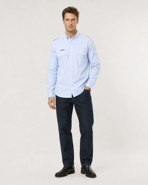 Camisa Linaje Angus Cc Sb Poplin Liso - comprar online