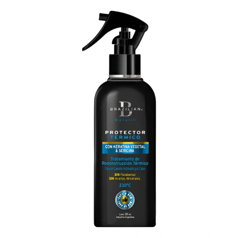Protector térmico con queratina vegetal x 200 ml - Brazilian Keratin
