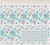 Tecido Tricoline Digital Coleção Floricultura Mini Floral 50 x 150 cm