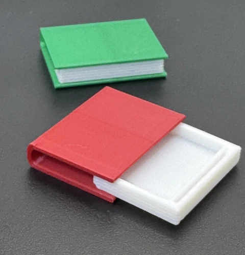 Duo de mini livros-caixinha