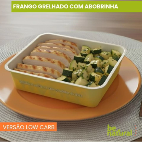 Marmita Low Carb - Frango Grelhado com Abobrinha - comprar online