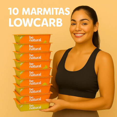 Kit 10 Marmitas Low Carb - comprar online
