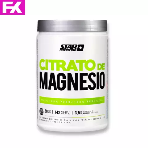 CITRATO DE MAGNESIO X500G - STAR NUTRITION