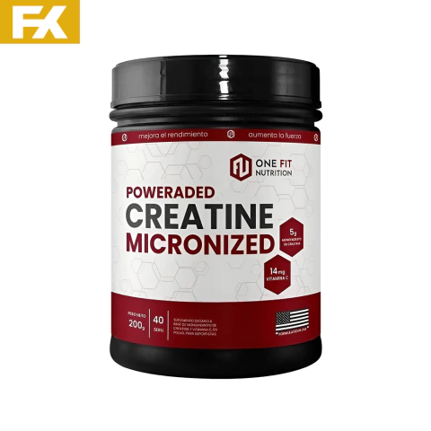 CREATINA POWERADED MICRONIZED 200G - ONE FIT - comprar online